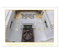 Art Nouveau architecture in Vienna UK-Version (Wall Calendar 2026 DIN A3 Landscape), CALVENDO 12 Month Wall Calendar