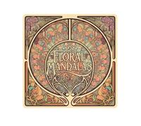 Art Nouveau Bloom: 100 Mandalas for Mindful Coloring: Intricate Floral Designs from Simple Roses to Exotic Orchids for Adults