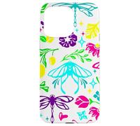 art nouveau butterfly dragonfly antique floral vintage Case for iPhone 15 Pro Max