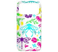 art nouveau butterfly dragonfly antique floral vintage Case for iPhone 17 Pro Max