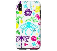 art nouveau butterfly dragonfly antique floral vintage Case for iPhone XS Max
