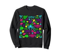art nouveau butterfly dragonfly antique floral vintage Sweatshirt