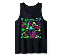 Art Nouveau Butterfly Dragonfly Antique Floral Vintage Tank Top