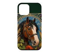 Art Nouveau Clydesdale Draft Horse Case for iPhone 12 mini