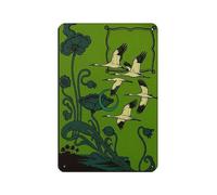 Art Nouveau Crane Tin Sign Vintage Metal Pub Club Cafe Bar Home Wall Art Decoration Poster Retro 8x12inch(20x30cm)