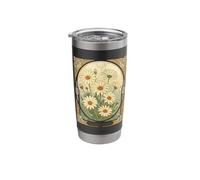 Art Nouveau Daisy Dreams Stainless Steel Insulated Tumbler