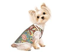 Art Nouveau Embrace Dog Tshirt Soft Mesh Breathable Sleeveless Tank | Soft Polyester Mesh Dog Tshirt With Breathable Weave Keeps Puppies And Cats Cool, Sleeveless Pullover For Easy Wear
