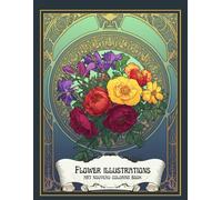 Art Nouveau Florals: Alphonse Mucha inspired colouring book (Art Nouveau Floral Masterpieces for Gifting)