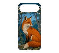 Art Nouveau Fox Forest Animal Design Case for iPhone Air