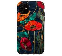 Art Nouveau Gothic Flowers Celestial Floral Boho Garden Arts Case for iPhone 11