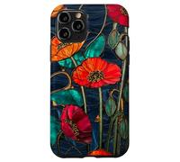 Art Nouveau Gothic Flowers Celestial Floral Boho Garden Arts Case for iPhone 11 Pro
