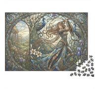 Art Nouveau Mucha Athena 1000 Piece Jigsaw Puzzle,Premium Cardboard,Impossible Challenge,Educational Toy,Home Wall Decor,Gift Idea,Adults & Kids 14+,Stress Relief 70x50cm