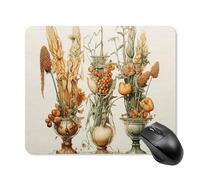 Art Nouveau Painting Mouse-Pad Square Mousepad with Non-Slip Rubber Base Gaming MouseMat Waterproof Funny Mousepad Washable Computer MousePads for Laptop Office Home Working