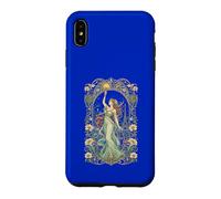 Art Nouveau Paris Goddess Floral Night Sky Art Case for iPhone XS Max