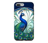 Art Nouveau Peacock Elegant Bird Design Case for iPhone 7 Plus/8 Plus
