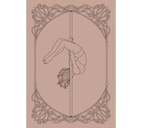 Art Nouveau Pole Dance Journal: Cute lined pole dance notebook for women