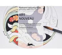 Art Nouveau: Postcard Colouring Book (Multilingual Edition)
