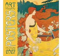 Art Nouveau Posters Wall Calendar 2027 (Art Calendar)