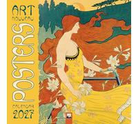 Art Nouveau Posters Wall Calendar 2027 (Art Calendar): Original Flame Tree Publishing-Kalender [Kalender]
