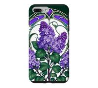 Art Nouveau Purple Lilac Vintage Floral Case for iPhone 7 Plus/8 Plus