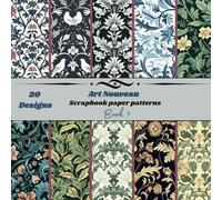Art Nouveau Scrapbook paper: Card making, origami, papercrafts