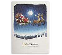 art nuvo Christmas Cards with Envelopes and Inserts - Set of 10 Exclusive Christmas Cards