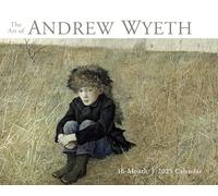 Art of Andrew Wyeth 2025 Wall Calendar, 16-Month Art & Design Calendar, 15" x 12"