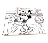 Art of Arora 2887 Steaming Ahead Whistling at the Helm Ceramic Tile Picture Plaque Wall Art 15 x 20cm