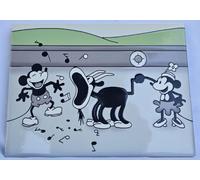 Art of Arora 2888 Steaming Ahead Musical Wind Up Ceramic Tile Picture Plaque Wall Art 15 x 20cm