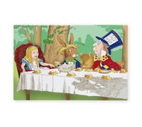 Art of Arora 2901 Alice in Wonderland Tea Party Ceramic Tile Picture Plaque Wall Art 20 x 30cm