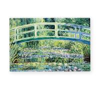 Art of Arora 2921 Japanese Bridge Water Lily Pond by Claude Monet Ceramic Tile Picture Plaque Wall Art, 20 x 30cm