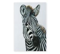 Art of Arora 2935 Zebra Ceramic Tile Picture Plaque Wall Art, 30 x 20cm