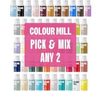 Art Of Cake® Colour Mill Oil Based Food Colour Pick & Mix (2 x 20ml)