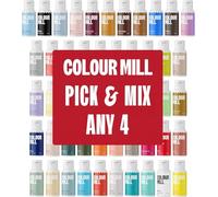 Art Of Cake® Colour Mill Oil Based Food Colour Pick & Mix (4, 20ml)