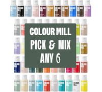 Art Of Cake® Colour Mill Oil Food Colour Pick & Mix (6, 20ml)