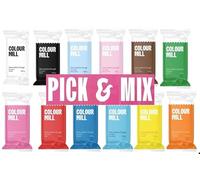 Art Of Cake® Colour Mill Sugar Paste Decorators Dough Fondant Pick & Mix (Pick Any 3 Colours-250g)