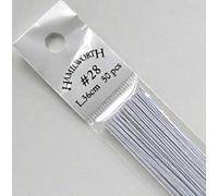 Art of Cake® Hamilworth Floral Wire White 28 Gauge 50 Pieces/Pack