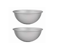 Art of Cake PME Ball Pan -Set of 2, 8 in Ball Cake Pans 8in Wide -Professional Bakeware 2X 8inch Ball Pans (Two Half Ball Pans)