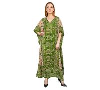Art Of Creation Ladies Long Kaftans Kimono Maxi Style Dresses for Women in Regular to Free Size Cover up with Adjustable Strap