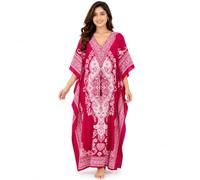 Art Of Creation Women Kaftan Dress Tunic Long Maxi Plus Size