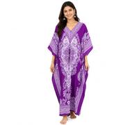 Art Of Creation Women Kaftan Dress Tunic Long Maxi Plus Size