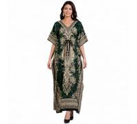 Art of Creation Womens Plus Size Kaftan Tunic Long Maxi Dress