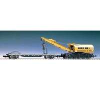 Art of Silver Kato by TOMIX 2771 Giant Railway Rotating Crane with Support Cart Scala-N 1/160