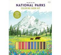 Art of the National Parks Coloring Book Kit