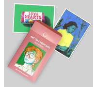Art on a Postcard 2022 Boxset - 85 Fine Art Postcards by Contemporary Artists - Limited Edition Collector’s Set for Framing, Gifting, Display & Scrapbooking