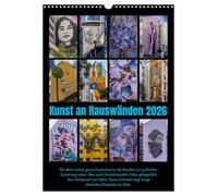 Art on house walls UK-Version (Wall Calendar 2026 DIN A3 Portrait), CALVENDO 12 Month Wall Calendar
