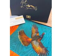 Art on Scarves The Silk Heritage Collection - Pheasants