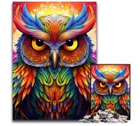 Art Owl 1000Pc Adults Jigsaw Puzzle cardboard Puzzles Challenging Brain Teaser for Teenagers, Family Game Night Fun 26X38CM/10.23x14.96inch