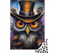 Art Owl Animals Puzzles for Adults 1000 Piece Puzzle for Teenager Age 12 Years Up Christmas Eve Gifts 1000pcs (38x26cm)