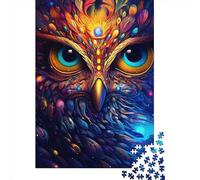 Art Owl Animals Puzzles for Adults 1000 Pieces Puzzles for Adults & Teenager Age 12 Years Up Christmas Eve Gifts 1000pcs (38x26cm)